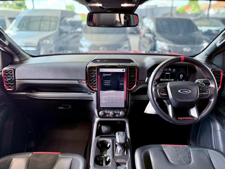 ปี 2022 FORD RANGER, 3.0 RAPTOR ECOBOOST 4WD โฉม DOUBLE CAB สีส้ม สวยจัดๆ เกียร์ออโต้ 10 สปีด เครื่องเบนซินล้วน 19