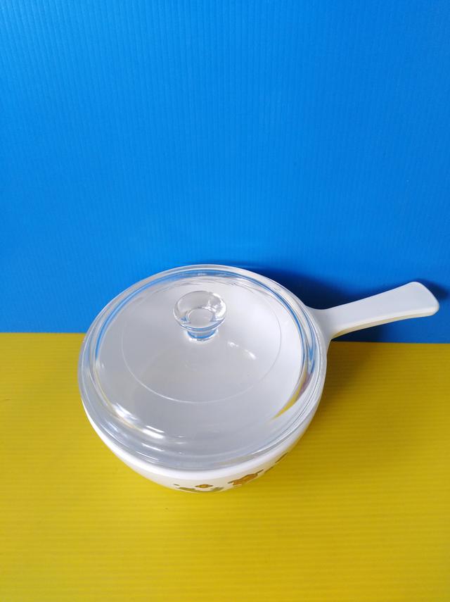 หม้อ-กระทะแก้วทนไฟคอร์นนิ่งแวร์ CORNINGWARE ขนาดเล็ก จากสหรัฐ รูปที่ 3