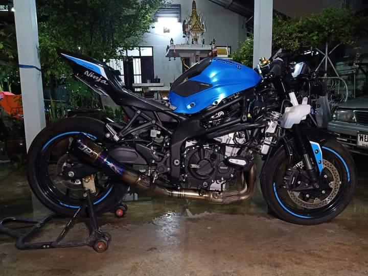 Kawasaki ninjaH2R สีน้ำเงินน 2