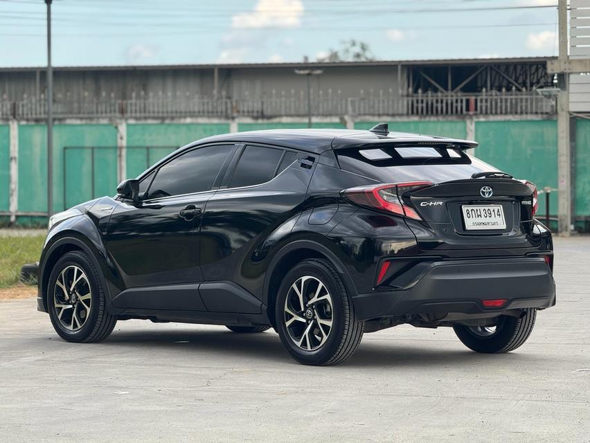 Toyota C-HR Hybrid  Y19 Wagon 4dr HV HI CVT FWD top  1.8 (Hybrid) (MNC). สีดำ ออโต้ 9