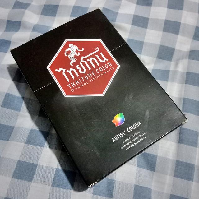 สีน้ำไทยโทน ชุด A :ThaiTone Water Colours Set A ขนาด 12 ml. 25 สี ของใหม่ทุกหลอด ยังไม่เคยเจาะ พร้อมแก้วไทยโทนลายเขียวน้ำไหล รูปย่อยที่ 3