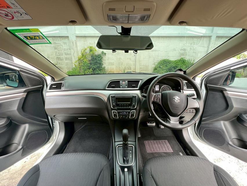 Suzuki Ciaz ปี 2016 รุ่น GLX 1.25L CVT TOP สวยสุดในรุ่น มือเดียวป้ายแดง สีเดิมทั้งคัน 18