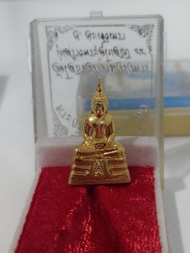 พระกริ่งลพ.โสธร พิมพ์ใหญ่ ปี๔๔เนื้อชุบทอง กริ่งดัง กล่องเดิม ประกันแท้ รูปที่ 5