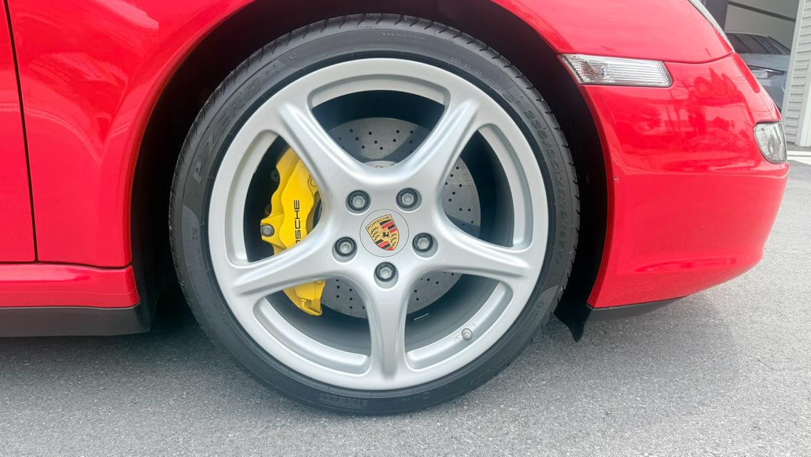Porsche 911 Carrera 4S (997.1) 2006 สีแดง รถออก AAS เกียร์ธรรมดา 6 สปีด สภาพสะสม รูปที่ 13