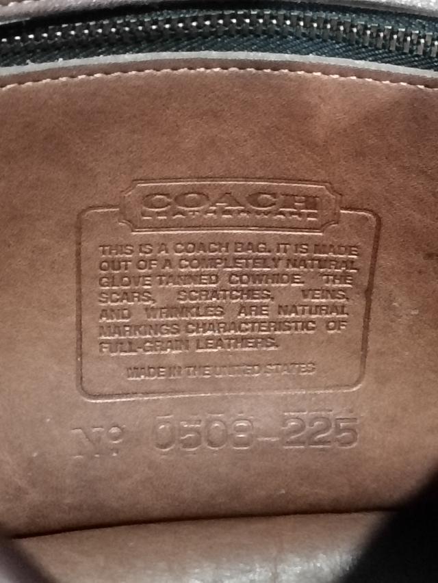 กระเป๋า Coach สะพายข้างหนังแท้ วินเทจ