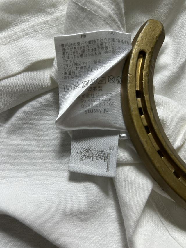 [ขาย] Stüssy Japan Exclusive Long Sleeve Boxy Crop (White) - Authentic 100% รูปที่ 6