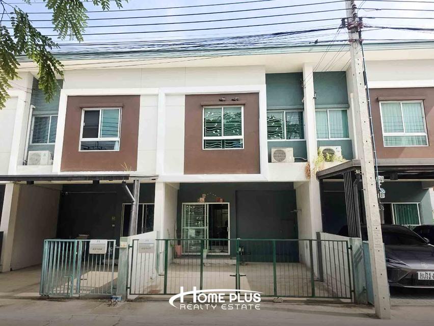 ขายทาวน์โฮม 2 ชั้น บ้านลุมพินี ทาวน์วิลล์ ลาดปลาดุก–บางไผ่ สเตชั่น หน้าบ้านติดสวน ใกล้รถไฟฟ้าสายสีม่วง พร้อมอยู่ 1