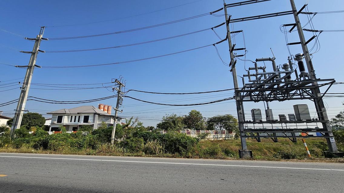 (ด่วนลดราคา)ขายที่ดินติดถนนใหญ่(3032)ใกล้ถนนใหญ่340จำนวน7ไร่1งาน 4