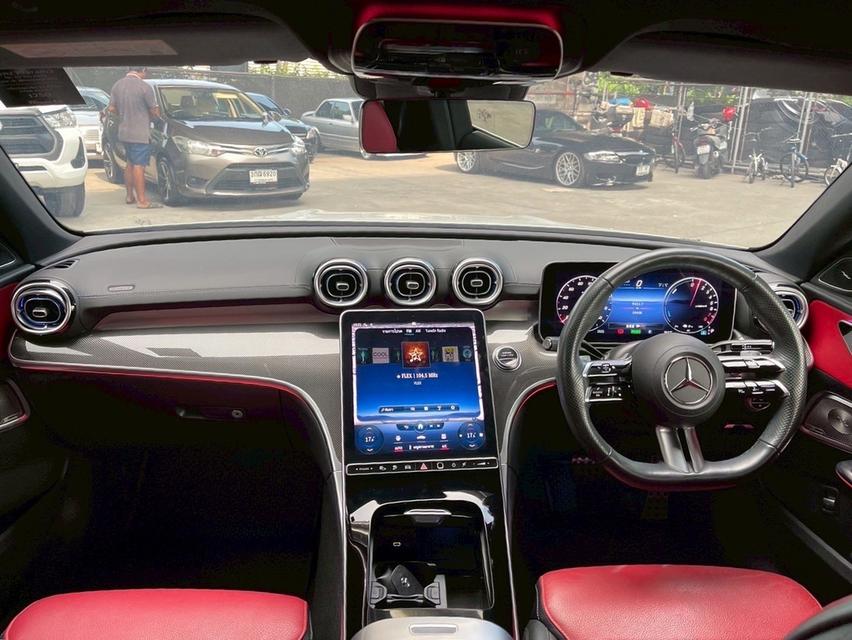 รหัสรถ WMT912 BENZ C350e AMG Dynamic รถปี 2023 จดปี 2025  8