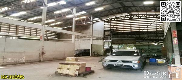 ขายที่ดินเกือบ 8 ไร่ แถมโกดังขนาด 320 ตร.ม. + บ้านพัก 2 ชั้น ใกล้พุทธมณฑลสาย 5 เพียง 1.4 กม. ในราคาที่เปล่า - KK3599S 4