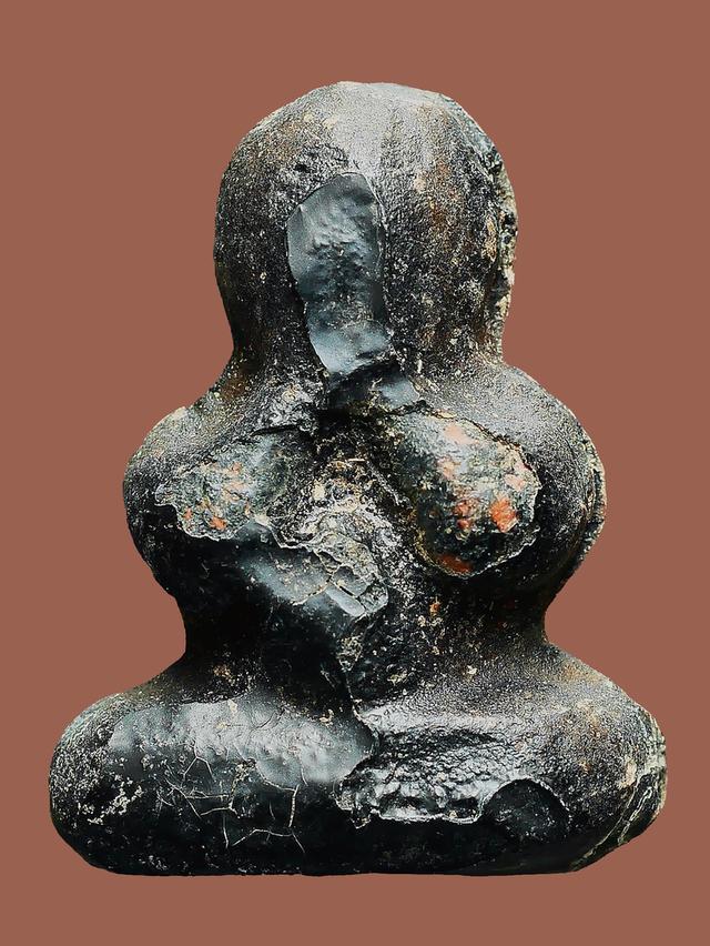 พระปิดตาเนื้อผงคลุกรัก หลวงพ่อทองสุข วัดสะพานสูง พิมพ์ชลูด...เก่า เดิมๆ