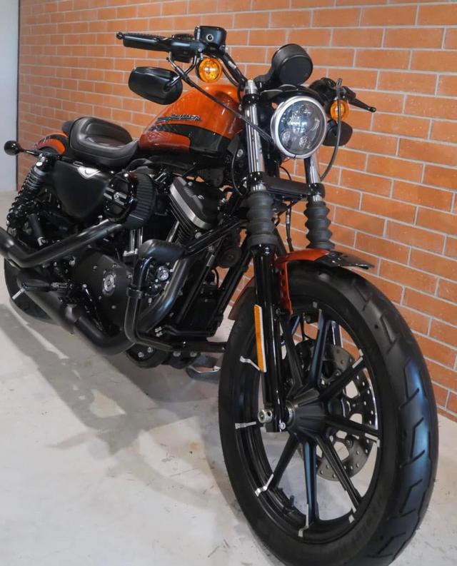 Harley Davidson Iron 883 ปี 20 สีส้มสวยพร้อมส่งต่อ 3