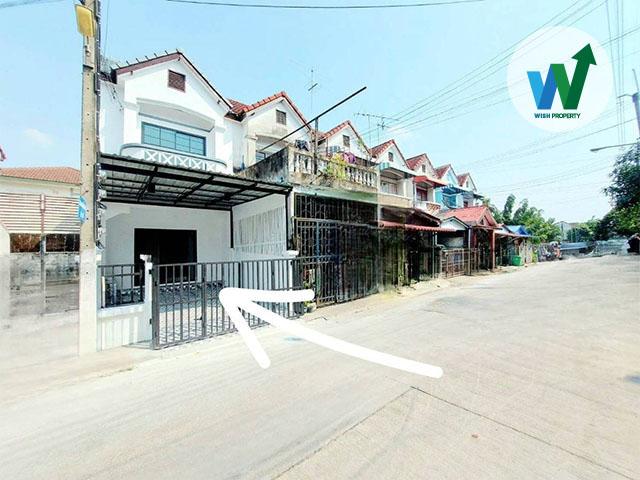 ขายทาวน์เฮาส์ติด BTS คูคต มนชญา2 สายไหม หลังมุมบ้านทำใหม่ สวยพร้อมอยู่กู้ได้เต็ม 1