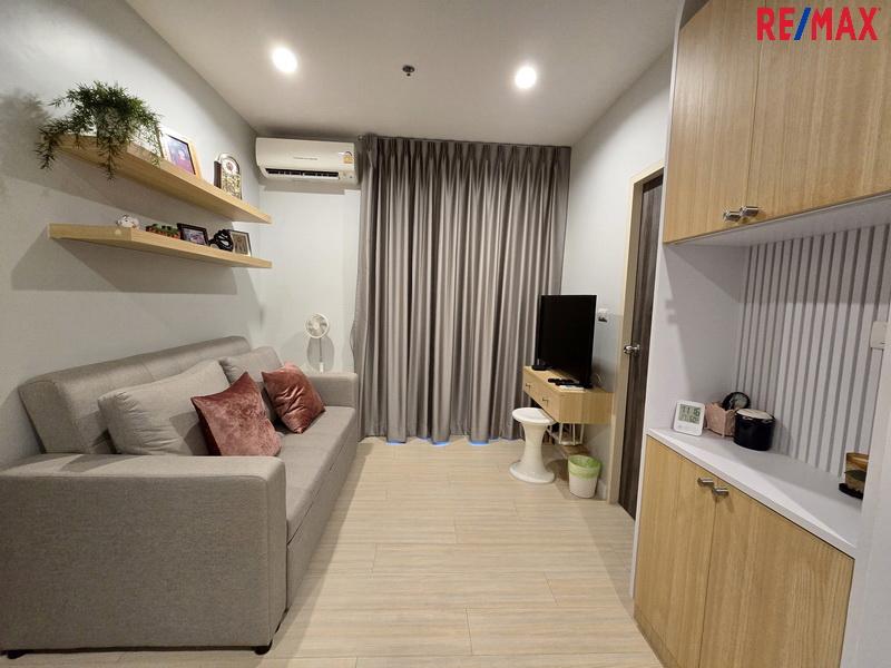 ขายคอนโด เมโทร สกาย วุฒากาศ 2 ห้องนอน ขนาด 46.82 ตร.ม. ห้องมุม สภาพใหม่ เฟอร์ครบ ใกล้ 𝐁𝐓𝐒 วุฒากาศ  1