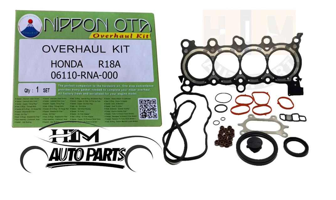 ปะเก็นชุดใหญ่ ฝาเหล็ก HONDA CIVIC FD R18A OTA JP