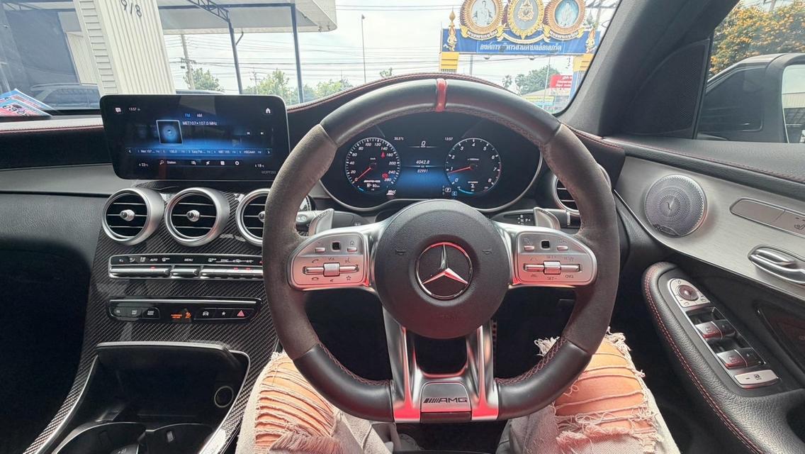 2020 BENZ GLC 43 COUPE 4 Matic สีขาว Milage 82,XXX KM รถสวย ไม่มีอุบัติเหตุ เซอร์วิส ตามระยะ รูปที่ 17