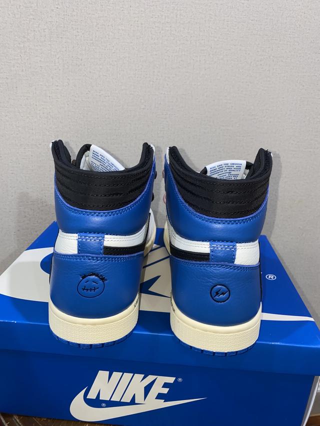 Jordanx Travis Scott Air Jordan 1 High SP "Fragment" รูปที่ 4