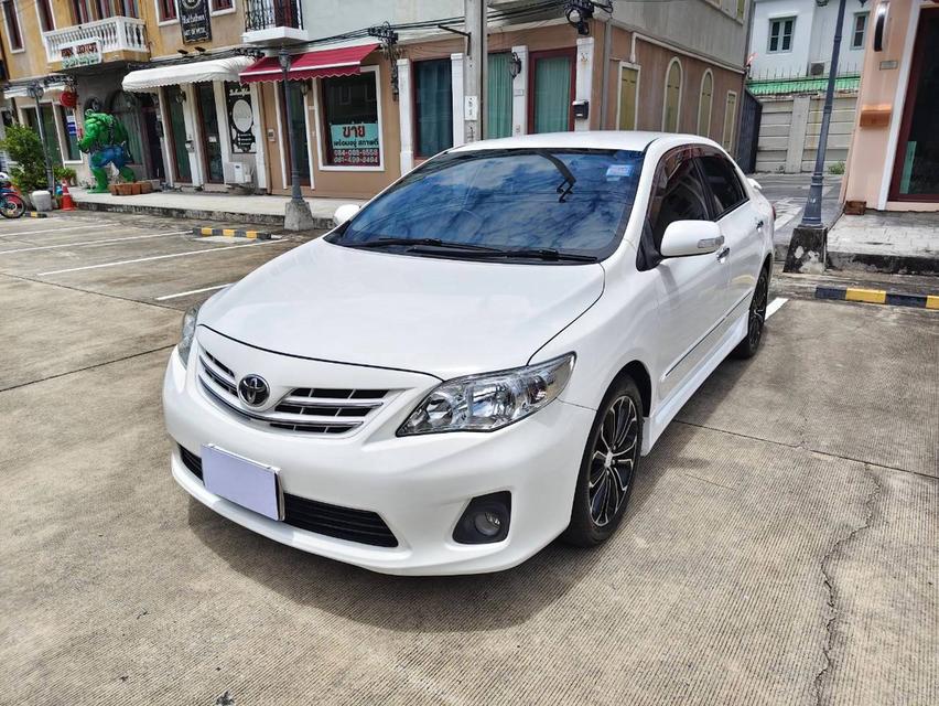 TOYOTA ALTIS CNG ปี 2013 สีขาว
