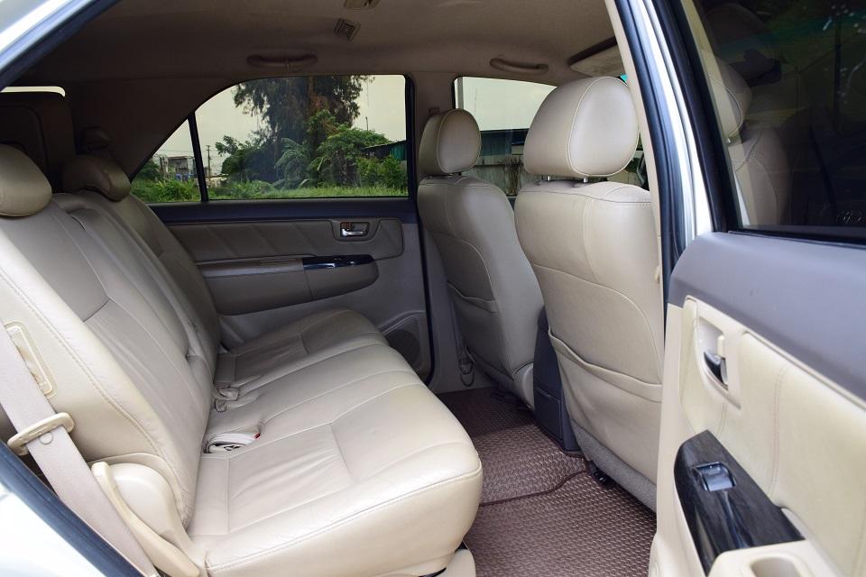 รถครอบครัว SUV ฟรีดาวน์ TOYOTA FORTURNER 3.0V คอมมอลเรลดีเซล VN-TURBO ออโต้เบาะหนังไฟฟ้า แอร์จอ แอร์หลังคา แม็กสวยยางใหม่ จอทัสกรีนโทร095740122ไลUTBP รูปที่ 13