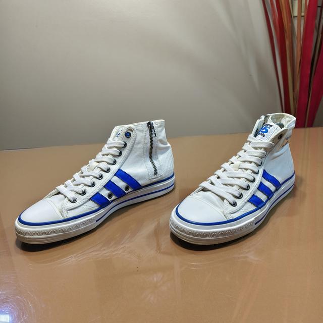 Adidas Shooting Star Hi x Nigo (B26468) Made in VietnamðŧðģSize. 41â
/26 cmââââ Pre-owned/ Good ConditionðĨ Price : 690āļŋ āļĢāļđāļāļāļĩāđ 6