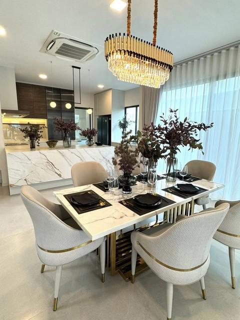 ให้เช่าบ้านเดี่ยว Pool Villa 2 ชั้น 110 ตรว. โครงการมัณฑนา บางนา กม 15 MANTANA Bangna km 15 หลังใหญ่ติด Lake 6
