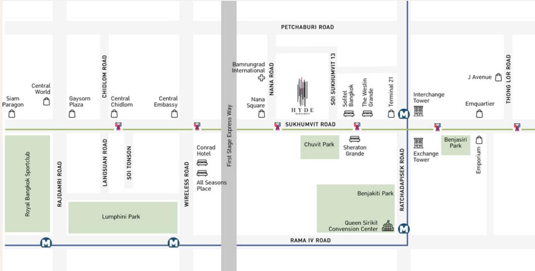 เจ้าของขายเอง หรือ ให้เช่า Condo Hyde Sukhumvit 13 ใกล้ BTS นานา 30.73 ตารางเมตร 1 ห้องนอน ชั้น7 ตกแต่งครบ 12