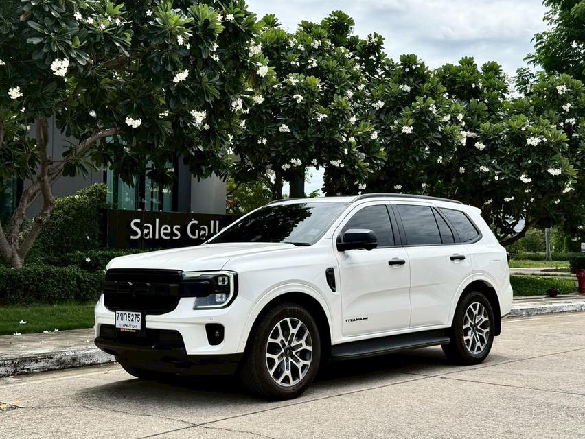 รหัสรถ AP5275 FORD EVEREST 2.0 BI TURBO TITANIUM PLUS 4WD Top ปี23 สีขาว