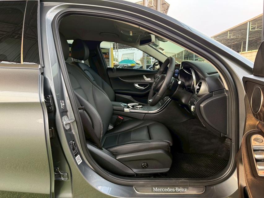 รหัสรถ PBG9999 Benz C350e  AV Plug-in HYBRID ปี 2018  สีเทา รูปที่ 9