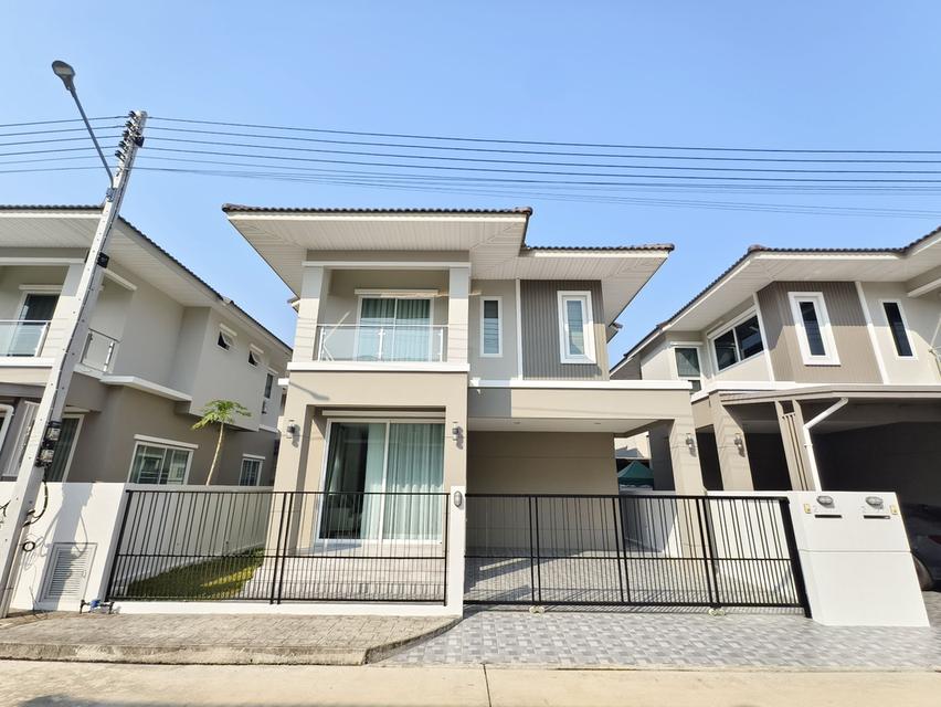 ขายบ้านใหม่ พร้อมเฟอร์นิเจอร์ 3.89 ล้านบาท บ้านในโครงการ ต้นเปา สันกำแพง เชียงใหม่ ใกล้เมืองเชียงใหม่ 1