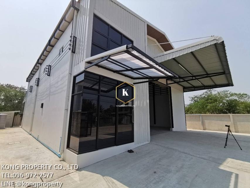 ให้เช่าโกดัง บางกรวย ศาลายา พุทธมณฑลสาย3 , 4 นนทบุรี พร้อมออฟฟิศ 2 ชั้น 3