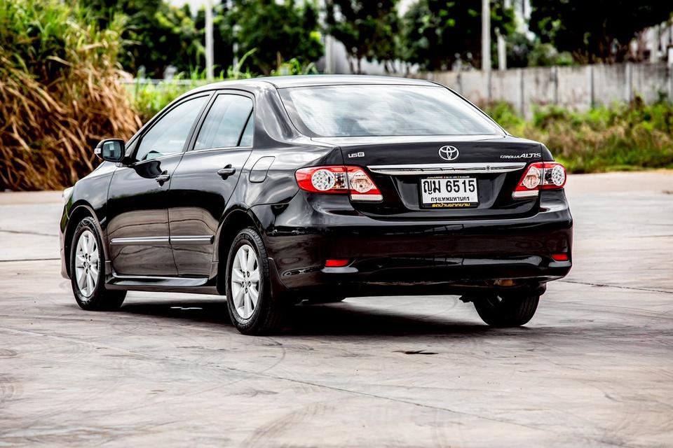 Toyota Altis 1.6E CNG ปี 2011 สีดำ   7