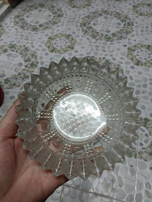 ทีเขี่ยบุหรี่แก้วใสลายคริสตรัล
