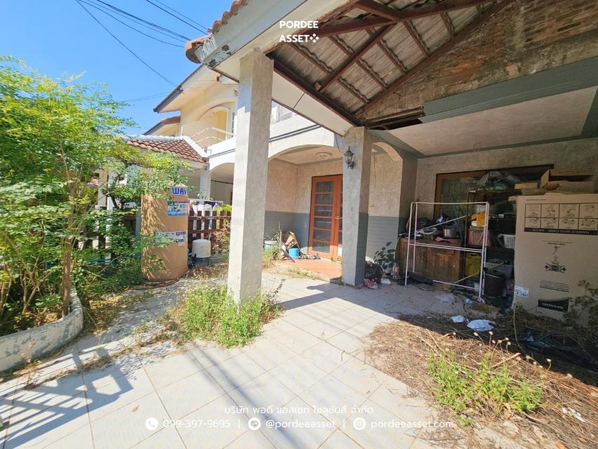 ทาวน์โฮม 2 ชั้น การ์เด้นโฮม วิลเลจ พหลโยธิน60 โครงการติดถนนพหลโยธิน (ขนาด 22 ตร.ว.) ต.คูคต ลำลูกกา ปทุมธานี สถานีรถไฟฟ้า แยก คปอ.  4