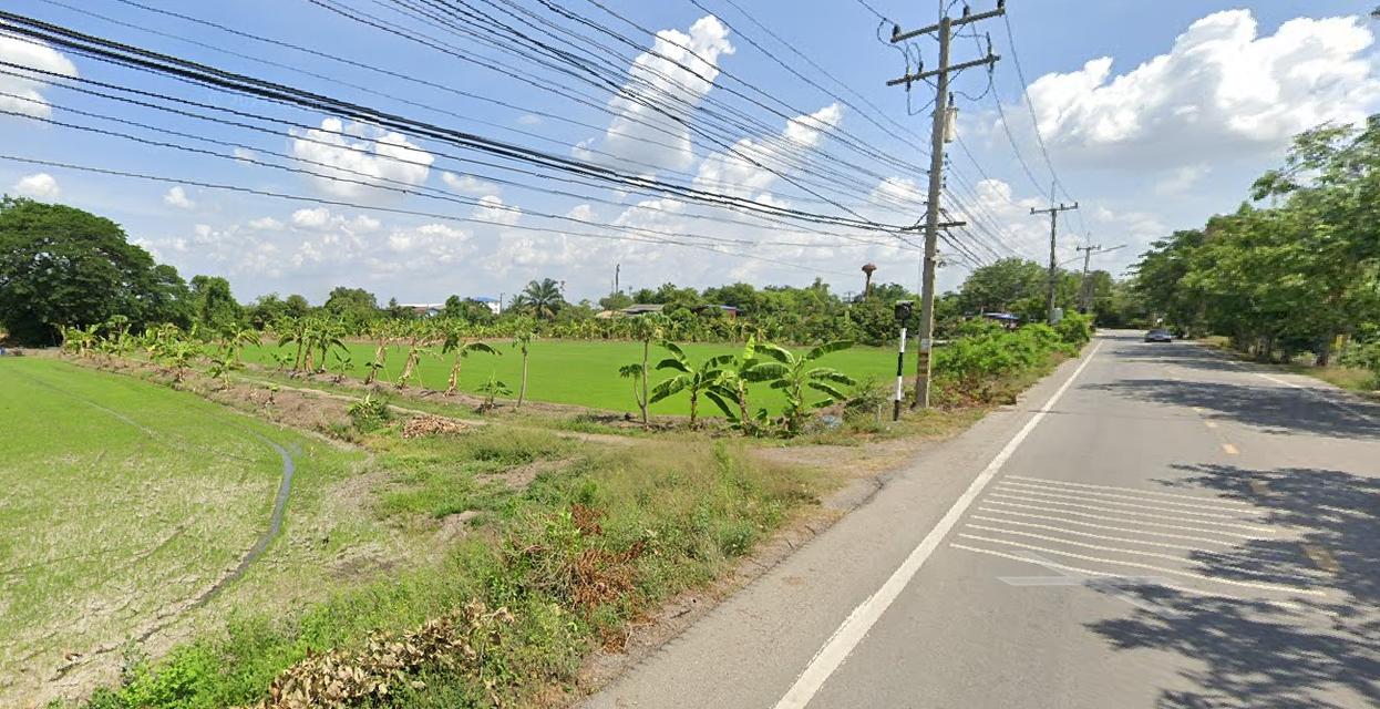 ที่ดิน 6ไร่ พื้นที่สีม่วงเข้ม หน้ากว้าง 85ม. ถนนลาดยางสาธารณะ ตำบล คูบางหลวง อำเภอลาดหลุมแก้ว ปทุมธานี   4