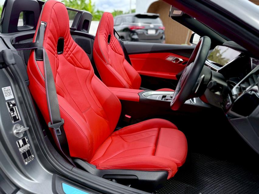 ปี 2023 BMW Z4 G29 (ปี 18-25) 3.0 M40i Convertible สีเทา แร็พสติกเกอร์สีเทาด้าน 16