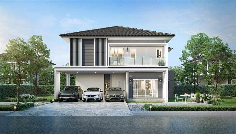 โครงการ Centro Bangna-Srinakarin แบบบ้าน Type ใหญ่สุด CAPELLA (แบบบ้านใหม่) 3