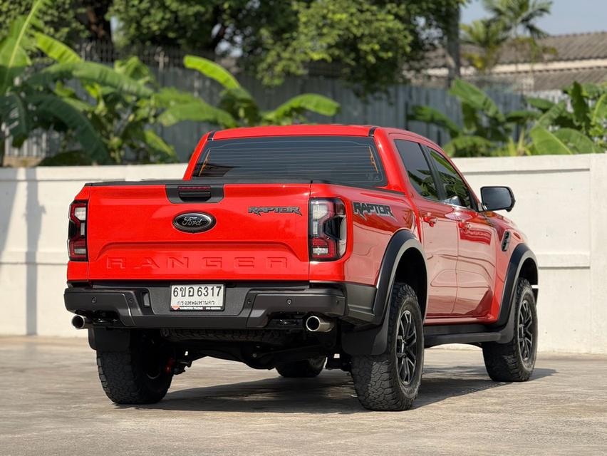 FORD RANGER, 3.0 RAPTOR ECOBOOST 4WD โฉม DOUBLE CAB สีส้ม เกียร์ออโต้ 10 สปีด มือเดียวป้ายแดง ปี2022 🚀🚀 เลขไมล์ 73,000 km.✅✅ราคา 1,218,000 บาท🏦🏦 รูปที่ 7
