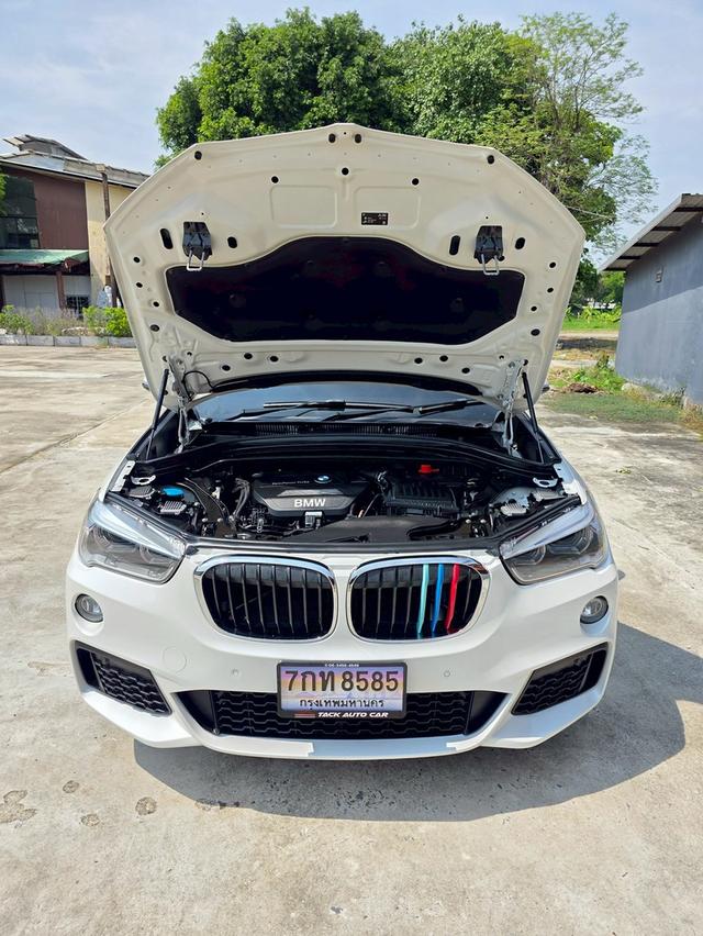 BMW X1 sDrive18d M sport สีขาว ปี 2018 ไมล์ 100,000กม. รูปที่ 6