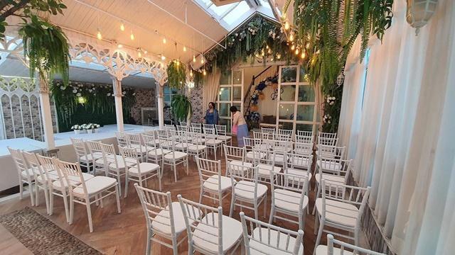 กรุงเทพฯ ใกล้บิ๊กซี ฟู้ดเพลส ถ.ประชาอุทิศ-วัดคู่สร้าง ให้เช่าสถานที่แต่งงาน 2ชั้น พร้อม 3 package กว่า 400-600 ตรม. จอดร 6