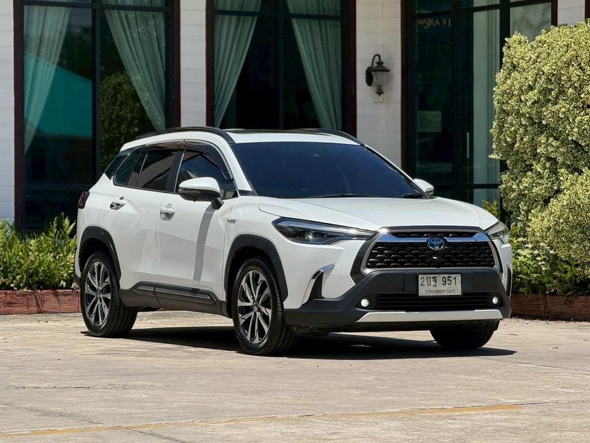 Toyota Corolla Cross 1.8 Hybrid Premium Safety Y2020จด21 รูปย่อยที่ 2