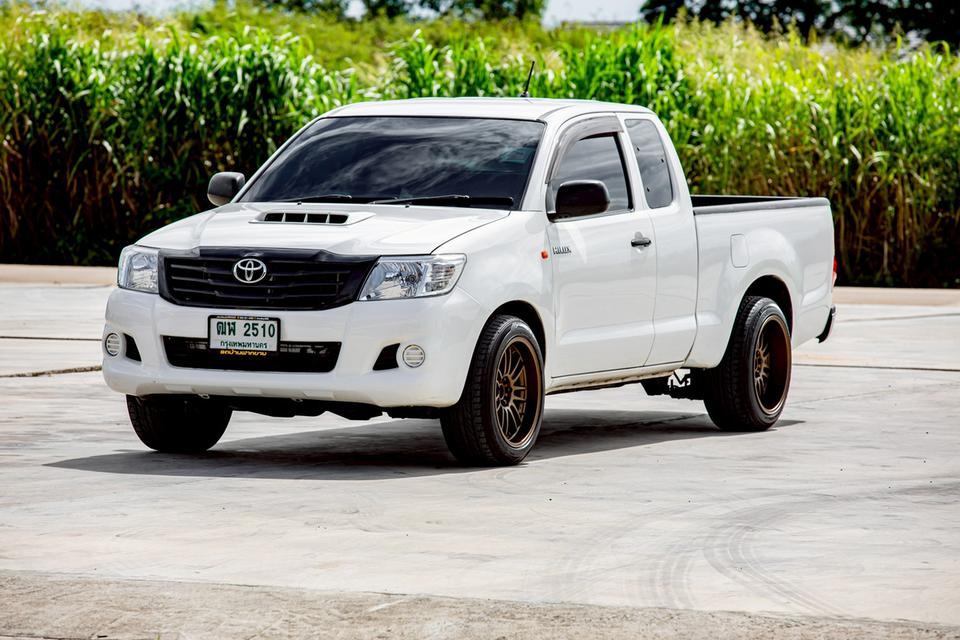 Toyota Vigo Champ SmartCab 2.5J ดีเซล เกียร์ธรรมดา ปี 2014  สีขาว มือเดียวป้ายแดง