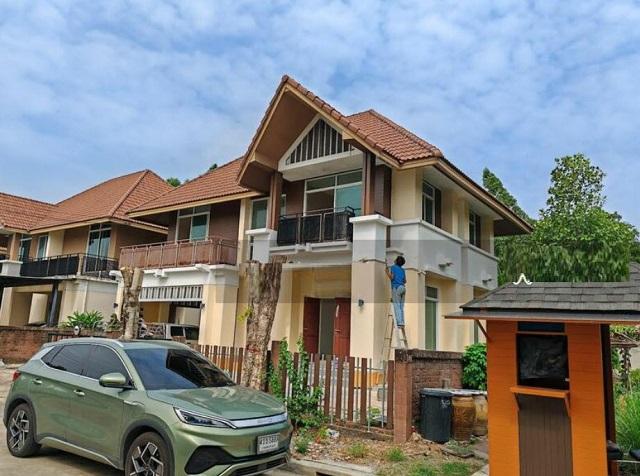 ให้เช่าคฤหาสน์เดี่ยว Pool Villa 2 ชั้น 76ตร.วา. พระราม9 กรุงเทพกรีฑา APL ลาดกระบัง 2กม. 256 ตร.ม. ม.นานาชาติแสตมฟอร์ด 7. 1