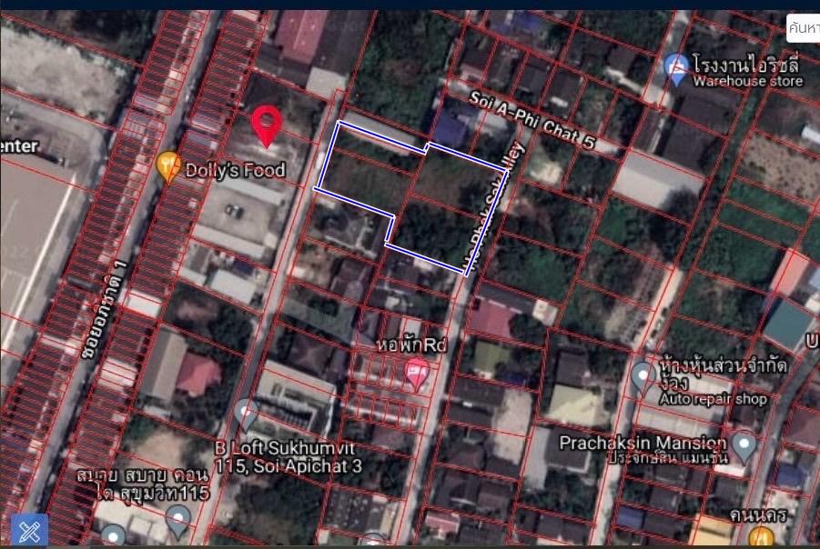 ขายที่ดิน ซอยสุขุมวิท115 (ตั้งอยู่ระหว่างซอยอภิชาติ3 และอภิชาติ 5) 3