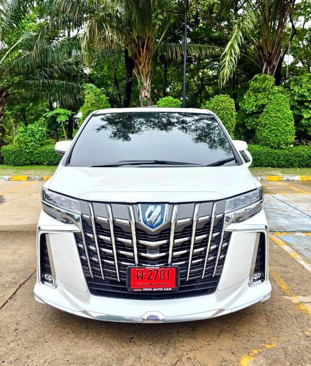 Toyota ALPHARD SRC E-Four สีขาว ปี 2022 ไมล์ 50,000 กม.