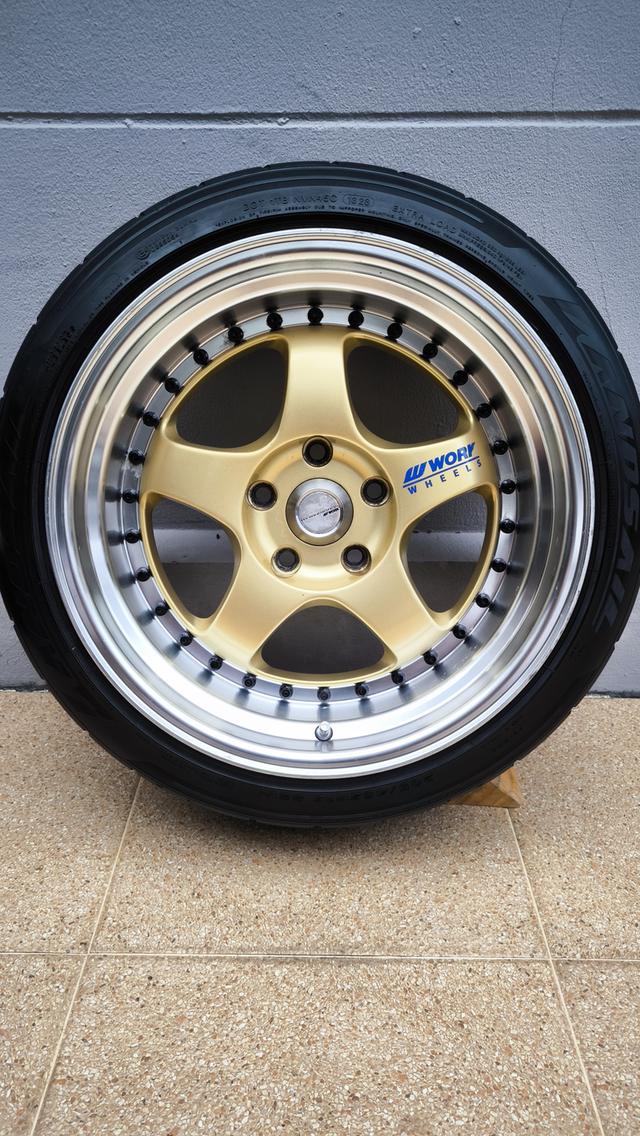ล้อแม็กมือสอง 17"x8.5" 5x114 ET15 รูปที่ 5