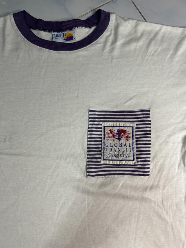 🏄‍♂️ [Top Rare] Vintage 90s HANG TEN - Made in U.S.A. 🇺🇸 (ทรง Boxy 21/24) รูปที่ 3