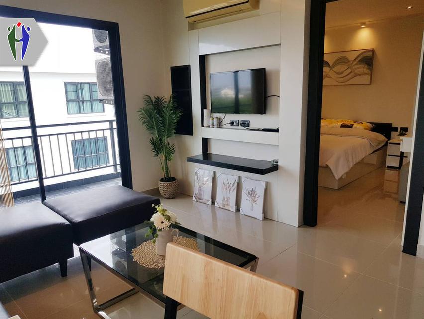 ให้เช่าคอนโด 51 ตารางเมตร ห้องมุม ชั้นสูง ใกล้ถนนสุขุมวิทพัทยาใต้ 6