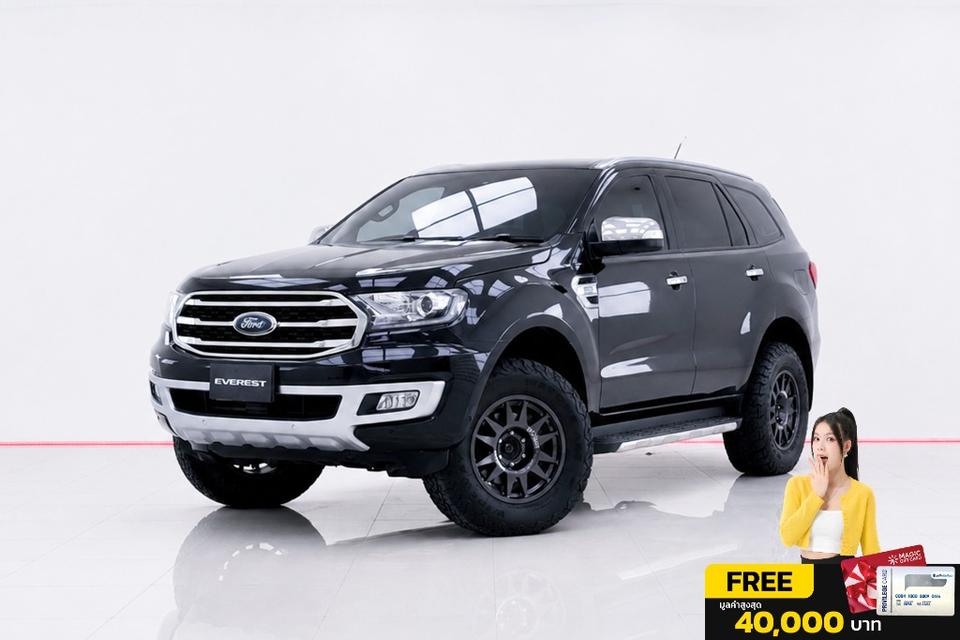 FORD EVEREST 2.0 BI- TURBO TITANIUM PLUS 4WDเกียร์ AT ปี 2018 สีดำเลขไมล์ 209,262 กมราคา 549,000 บาทโทร 0929699899 6A970