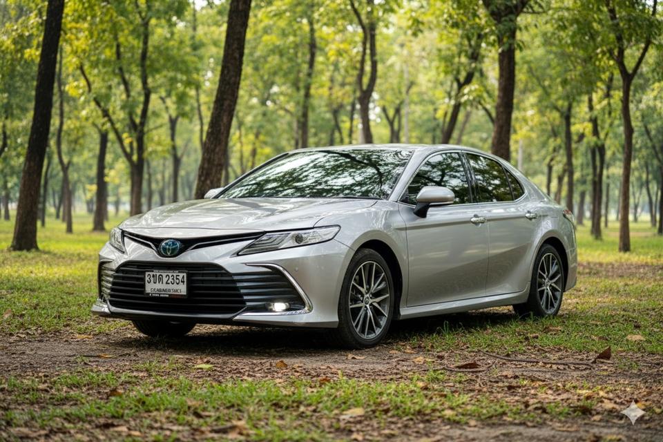 🔥ฟรีดาวน์ รถสวยมือเดียว ปีใหม่ ขับดีมาก Toyota CAMRY 2.5 HEV PREMIUM AT ปี 2022
