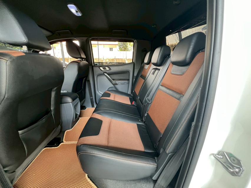 ปี 2018 FORD RANGER, 2.2 WILDTRAKโฉม HI-RIDER DOUBLE CAB สีขาว เกียร์ออโต้ รูปที่ 10